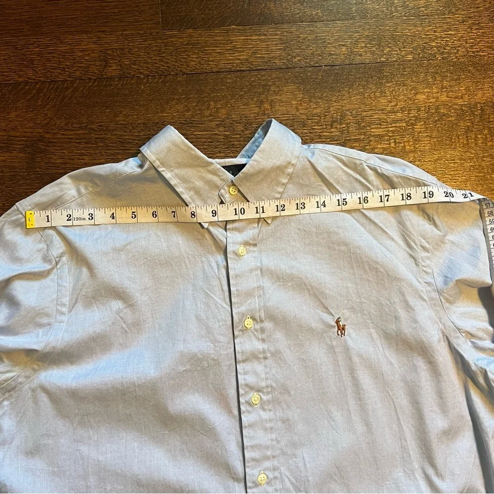 Polo Ralph Lauren size 17/XL light blue dress shirt